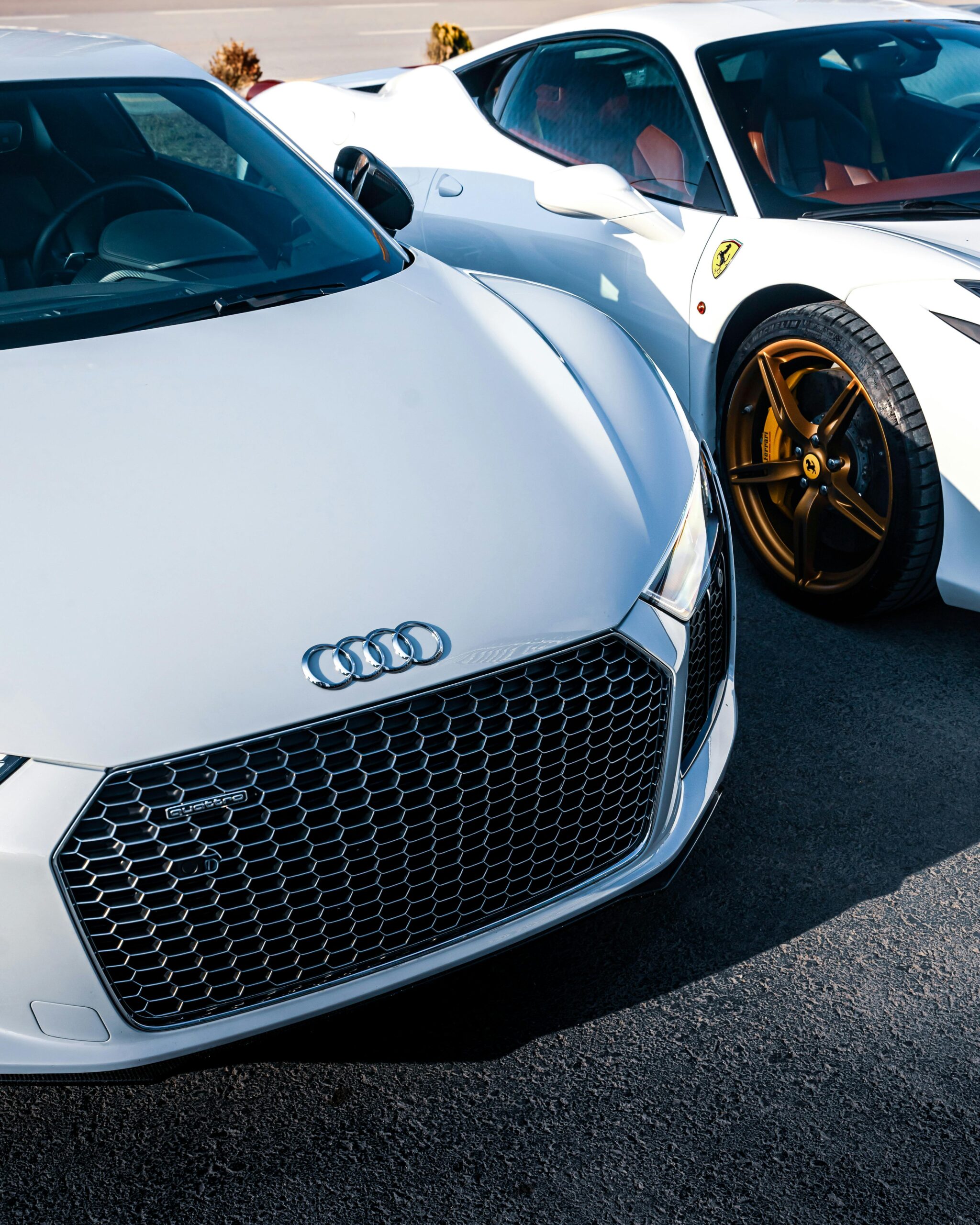 4K Supercar Wallpaper – Front View HD Luxury Sports Car in Motion"