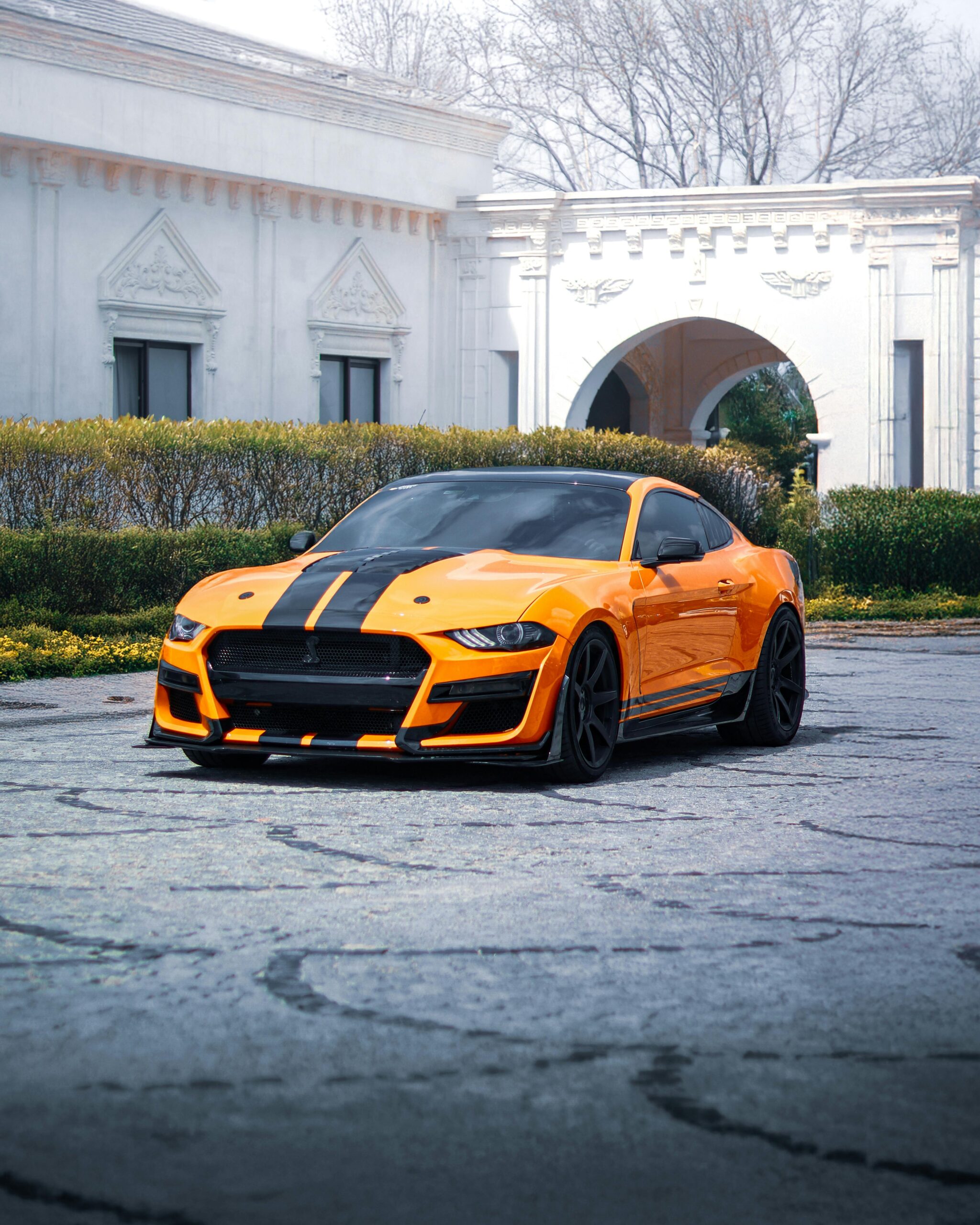"4K Supercar Wallpaper – Front View HD Luxury Sports Car in Motion"